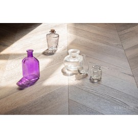 Виниловый ламинат Vinilam Паркет Шеврон Шампань RI153616CL4
