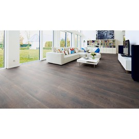 Паркетная доска Ter Hurne V02 Дуб антрацитовый Дикий