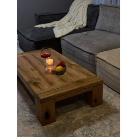 Журнальный столик ручной работы